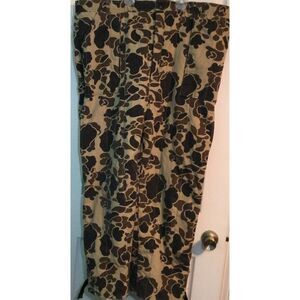 Vtg Sports Afield Camo Hunting Insulated Mens Pants Side Leg Zippers 46/48. Read